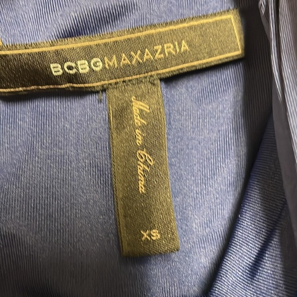 BCBGMAXAZRIA Women's Blue Dress size XS - Picture 5 of 6